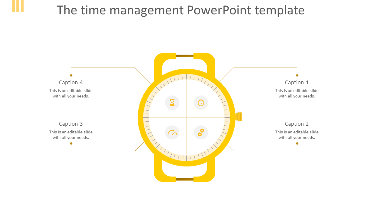 Time management powerpoint template